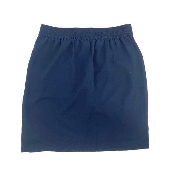 Tom Tailor Blue Pleated Pull On Elastic Waist Skirt Womens EU 40 US Size Small - Picture 1 of 11